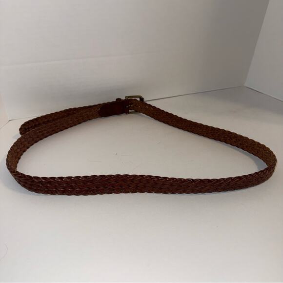 VINTAGE COACH leather braided classic work wear belt 40 main image 7